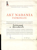 Akt Nadania Patronatu - 09.05.1968